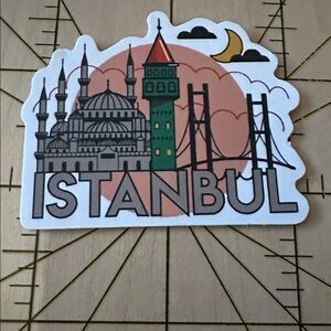 💜13/$13 +Bundle Sticker Sale | Travel Istanbul Waterproof Sticker